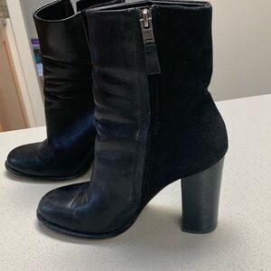 Sam Edelman suede/leather booties